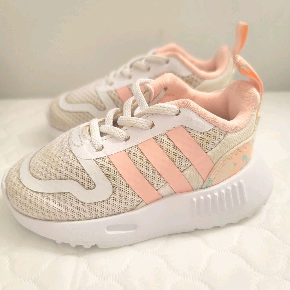 Adidas Toddler Girls Size 4 Athletic Sneaker Pink